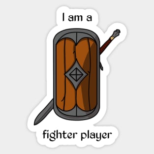 fighter Sticker